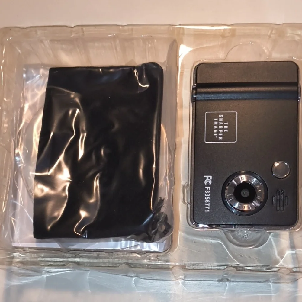 Sharper Image Black Portable Camcorder
